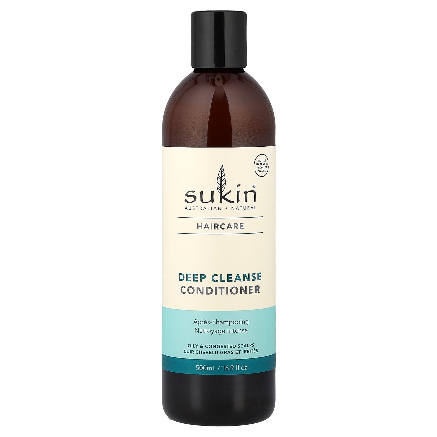 Sukin, Deep Cleanse Conditioner, Oily & Congested Scalps, 16.9 fl oz (500 ml)