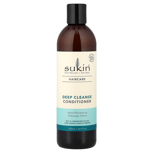 Sukin, Deep Cleanse Conditioner, Oily & Congested Scalps, 16.9 fl oz (500 ml)