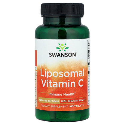 Swanson, Liposomal Vitamin C, 60 Tablets