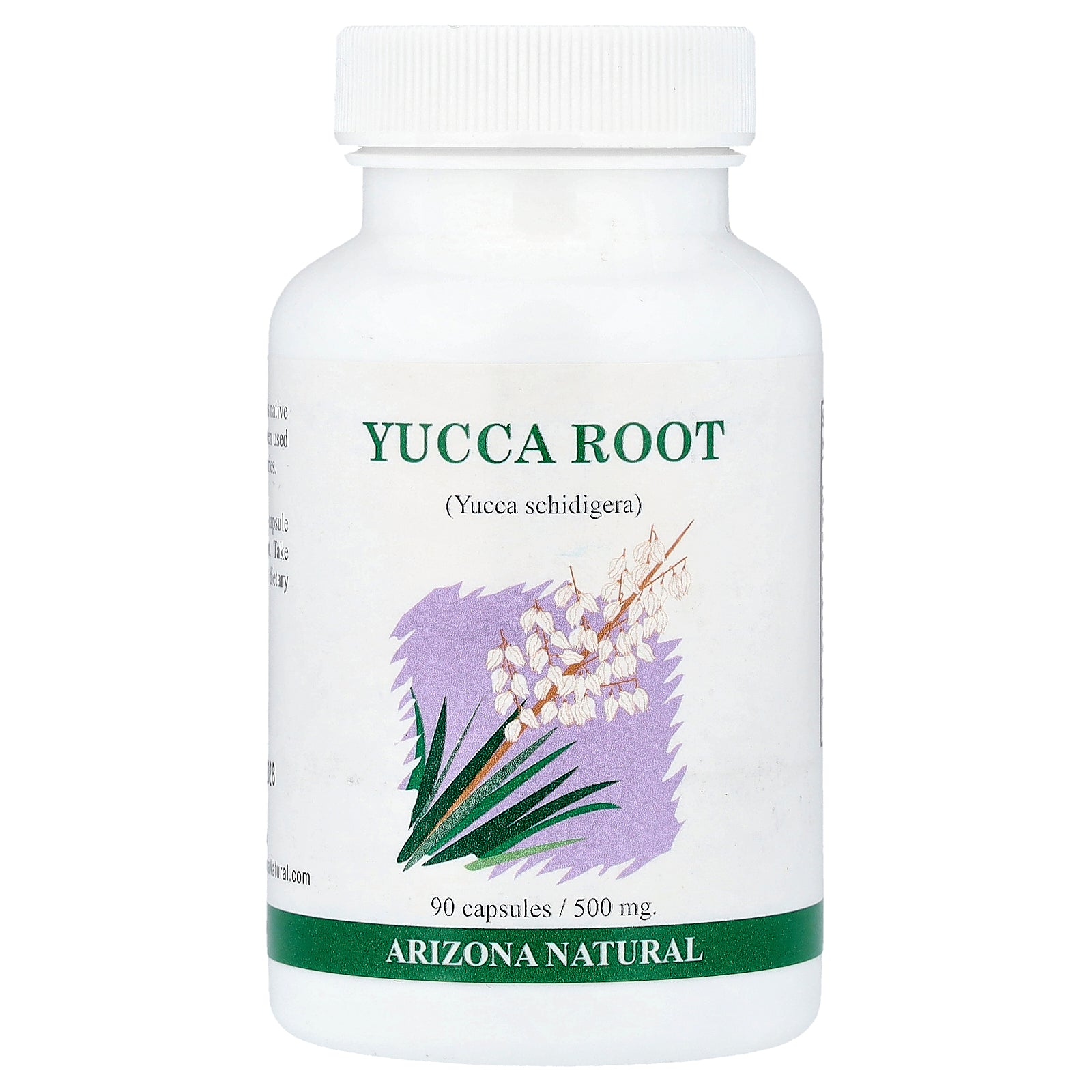 Arizona Natural, Yucca Root, 90 Capsules (500 mg per Capsule)