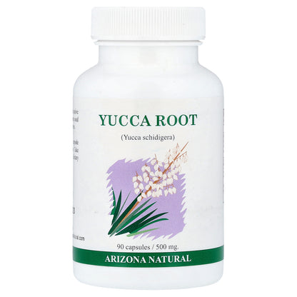 Arizona Natural, Yucca Root, 90 Capsules (500 mg per Capsule)