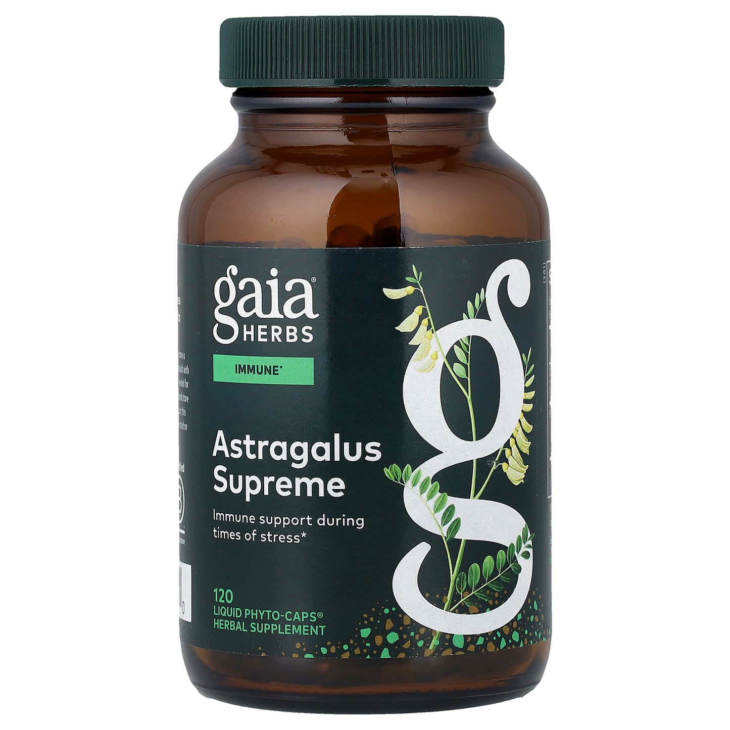 Gaia Herbs, Astragalus Supreme, 120 Liquid Phyto-Caps® (650 mg Per cap)