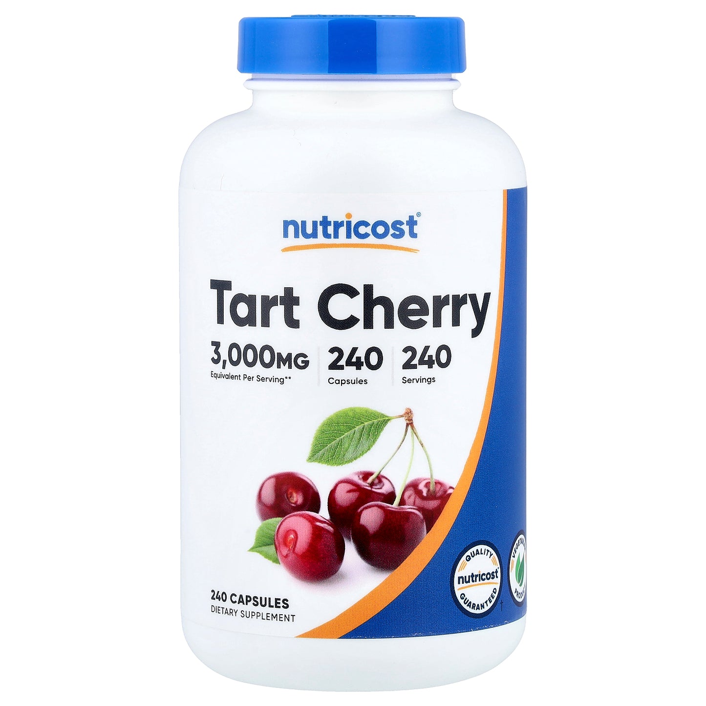 Nutricost, Tart Cherry, 240 Capsules (300 mg per Capsule)