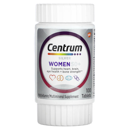 Centrum, Silver Women 50+, 100 Tablets