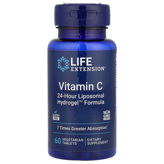 Life Extension, Vitamin C, 60 Vegetarian Tablets