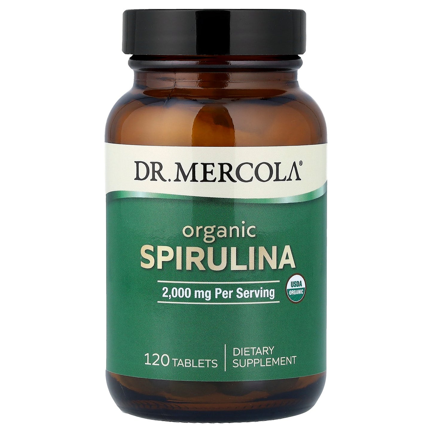 Dr. Mercola, Organic Spirulina, 120 Tablets