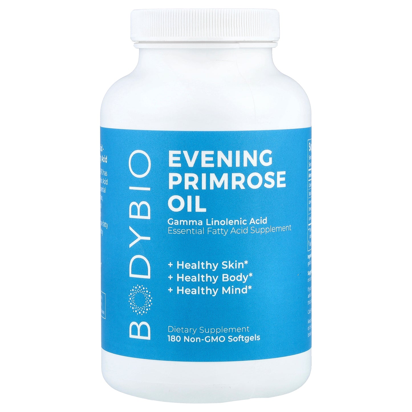 BodyBio, Evening Primrose Oil, 180 Non-GMO Softgels