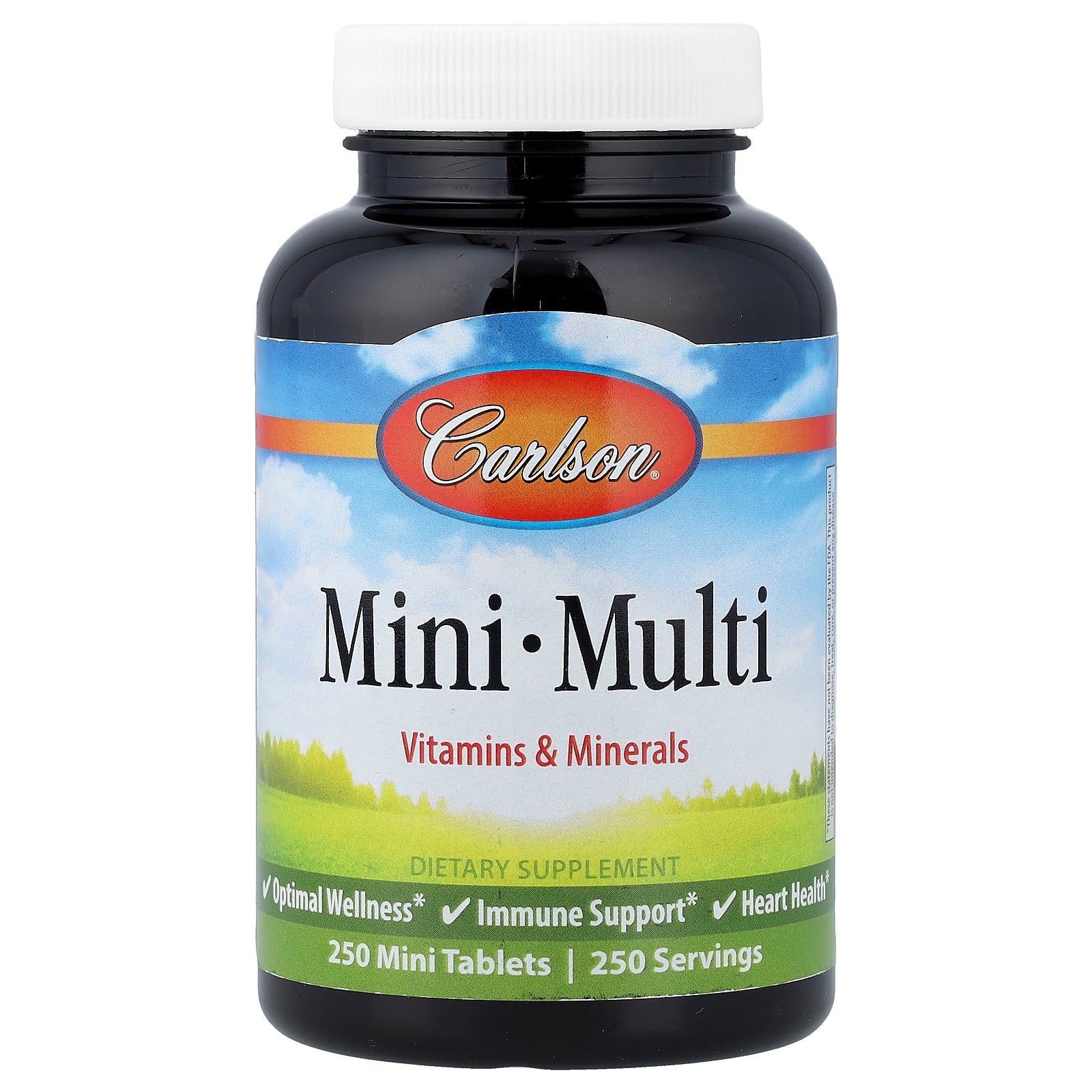 Carlson, Mini Multi, 250 Mini Tablets