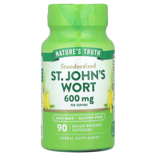 Nature's Truth, St. John's Wort, 90 Quick Release Capsules (300 mg per Capsule)