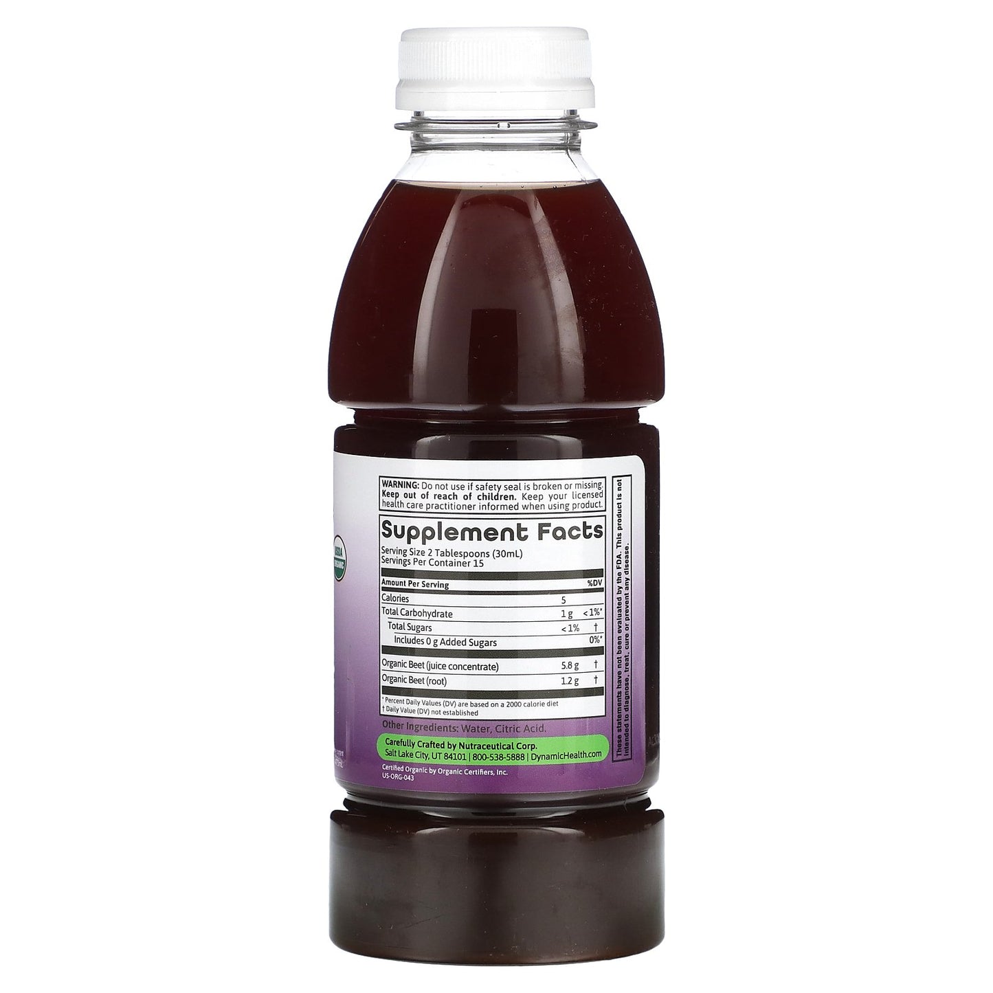 Dynamic Health, Beetroot, 16 fl oz (473 ml)