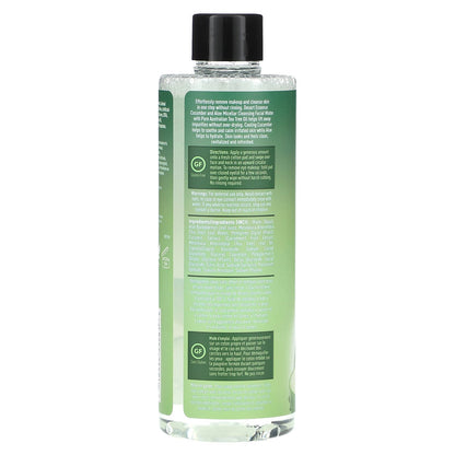 Desert Essence, Micellar Cleansing Facial Water, Cucumber & Aloe, 8 fl oz (237 ml)