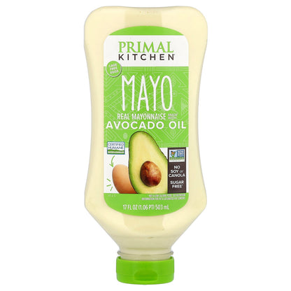 Primal Kitchen, Mayo with Avocado Oil, 17 fl oz (503 ml)