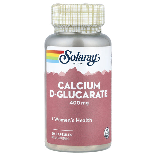 Solaray, Calcium D-Glucarate, 60 Capsules