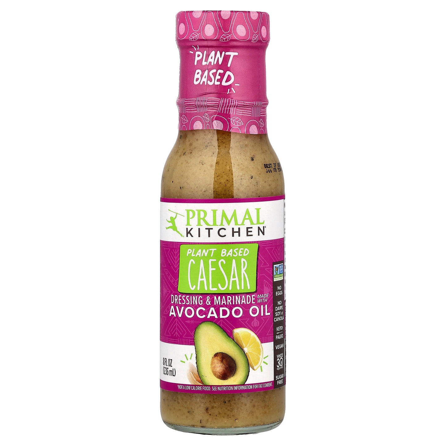 Primal Kitchen, Plant-Based Caesar Dressing & Marinade , 8 fl oz (236 ml)