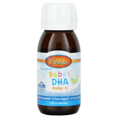 Carlson, Norwegian Baby's DHA, 2 fl oz (60 ml)