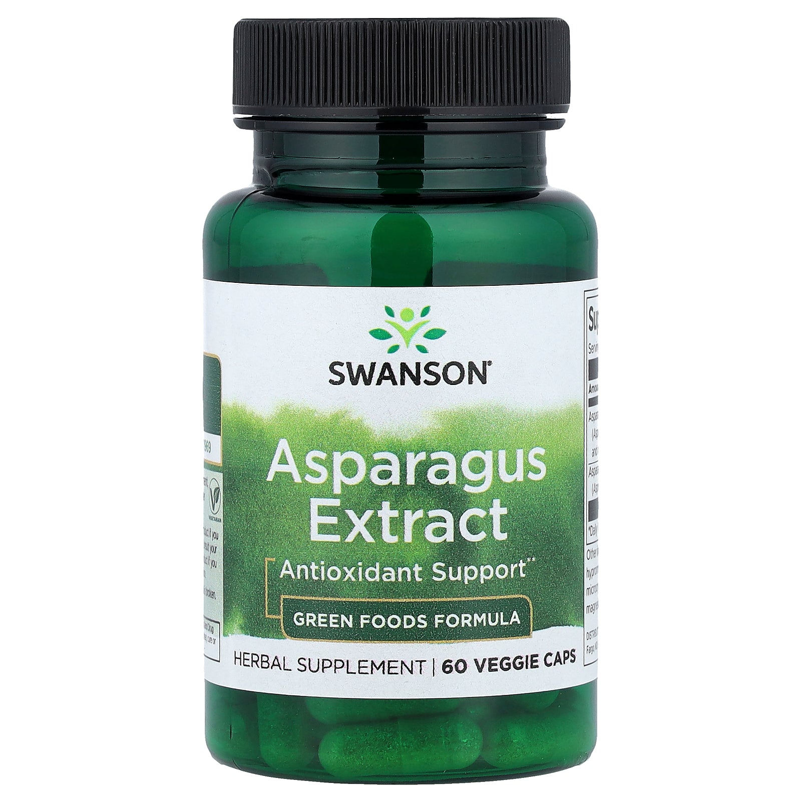 Swanson, Asparagus Extract, 60 Veggie Caps