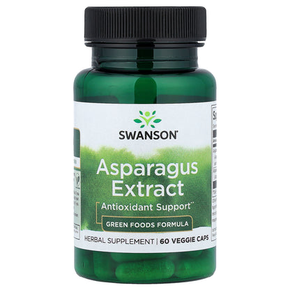 Swanson, Asparagus Extract, 60 Veggie Caps