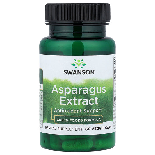 Swanson, Asparagus Extract, 60 Veggie Caps