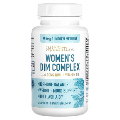 SMNutrition, Women's DIM Complex, 250 mg, 60 Capsules