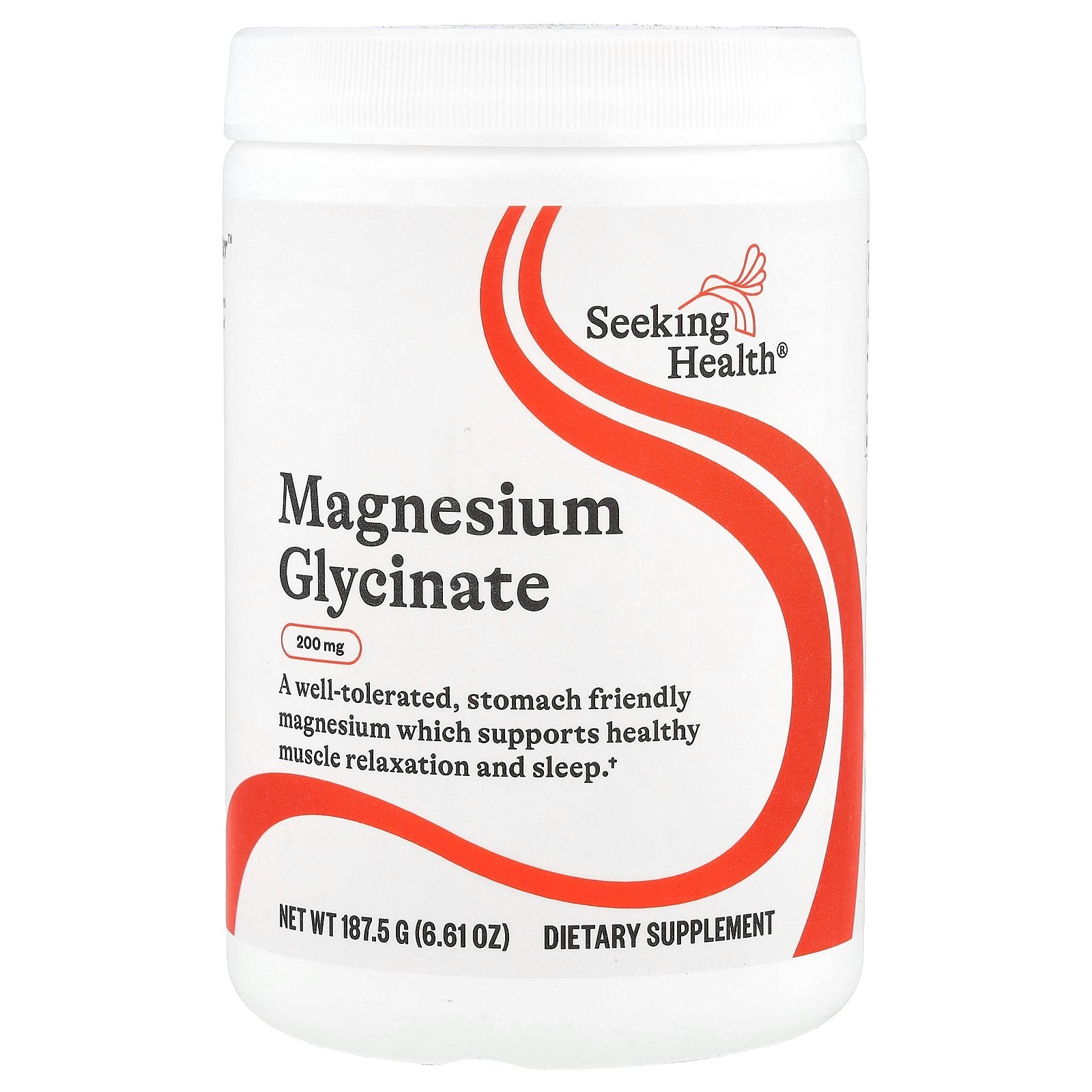 Seeking Health, Magnesium Glycinate, 6.61 oz (187.5 g)
