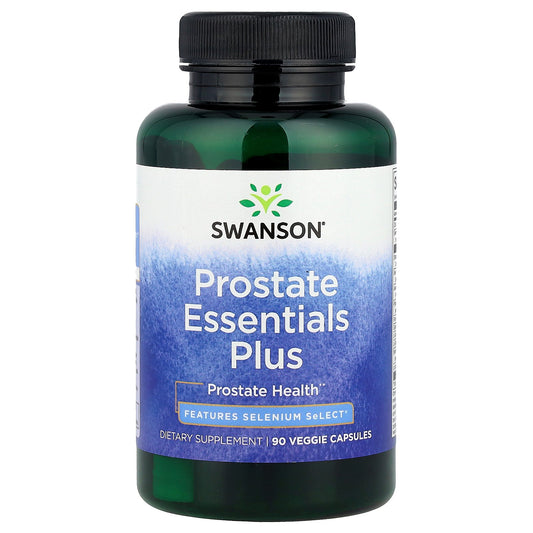 Swanson, Prostate Essentials Plus, 90 Veggie Capsules