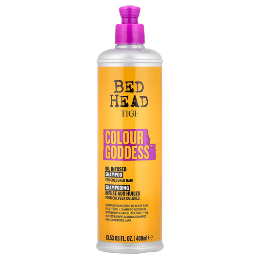 TIGI, Bed Head, Colour Goddess™, Oil Infused Shampoo, For Colored Hair, 13.53 fl oz (400 ml)
