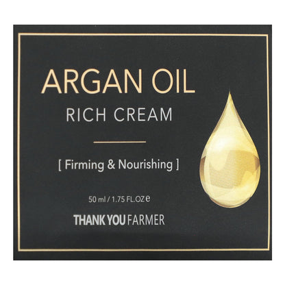 Thank You Farmer, Argan Oil Rich Cream, 1.75 fl oz (50 ml)