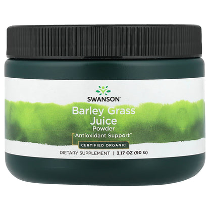 Swanson, Barley Grass Juice Powder, 3.17 oz (90 g)