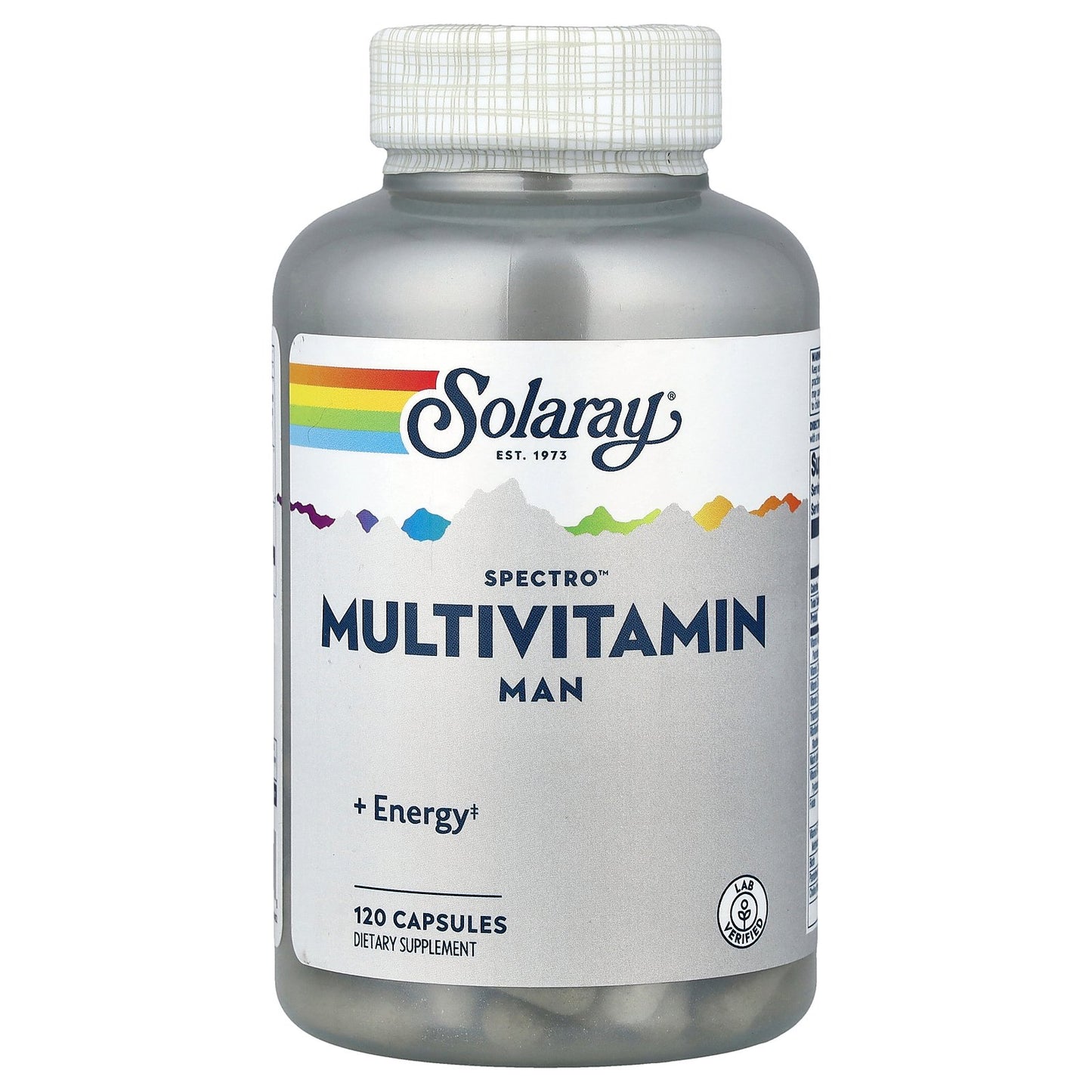 Solaray, Spectro™ Multivitamin, Man, 120 Capsules