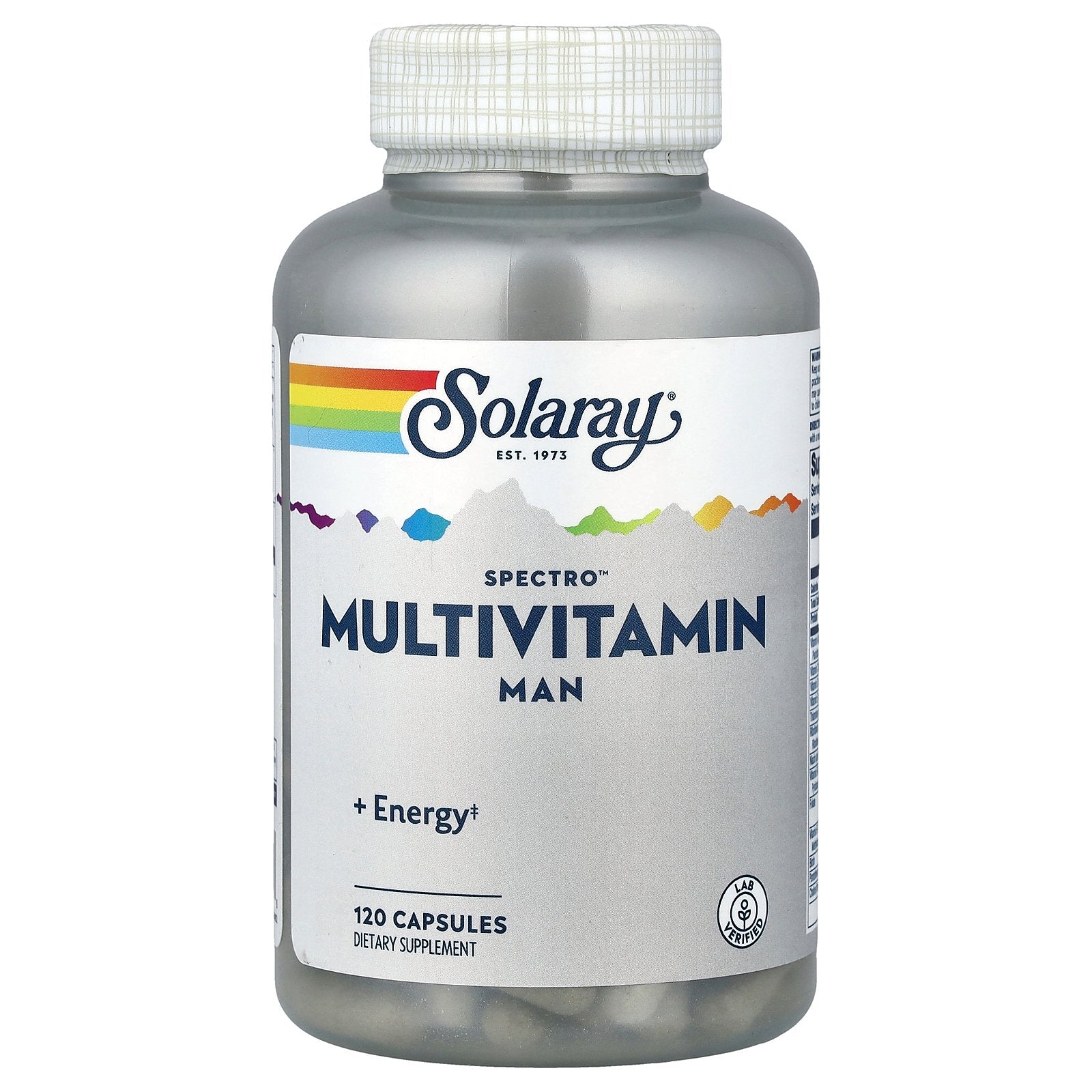 Solaray, Spectro™ Multivitamin, Man, 120 Capsules