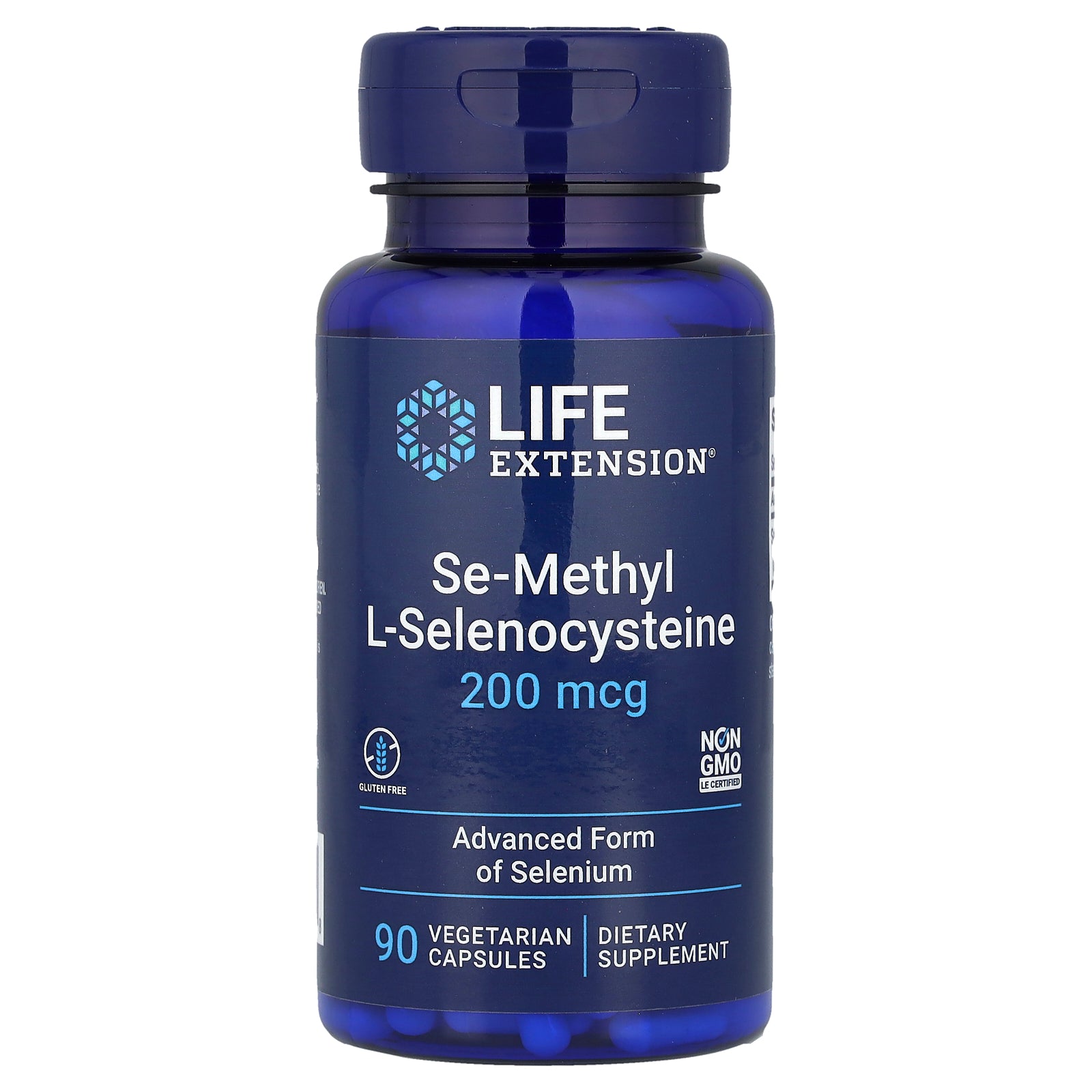 Life Extension, Se-Methyl L- Selenocysteine, 200 mcg, 90 Vegetarian Capsules