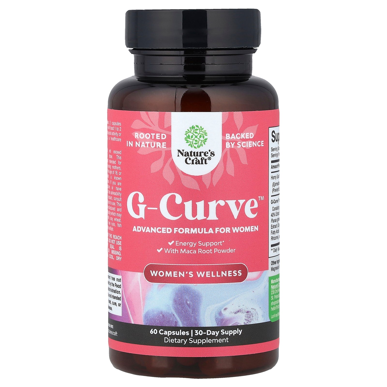 Nature's Craft, Women's Wellness, G-Curve™, 60 Capsules