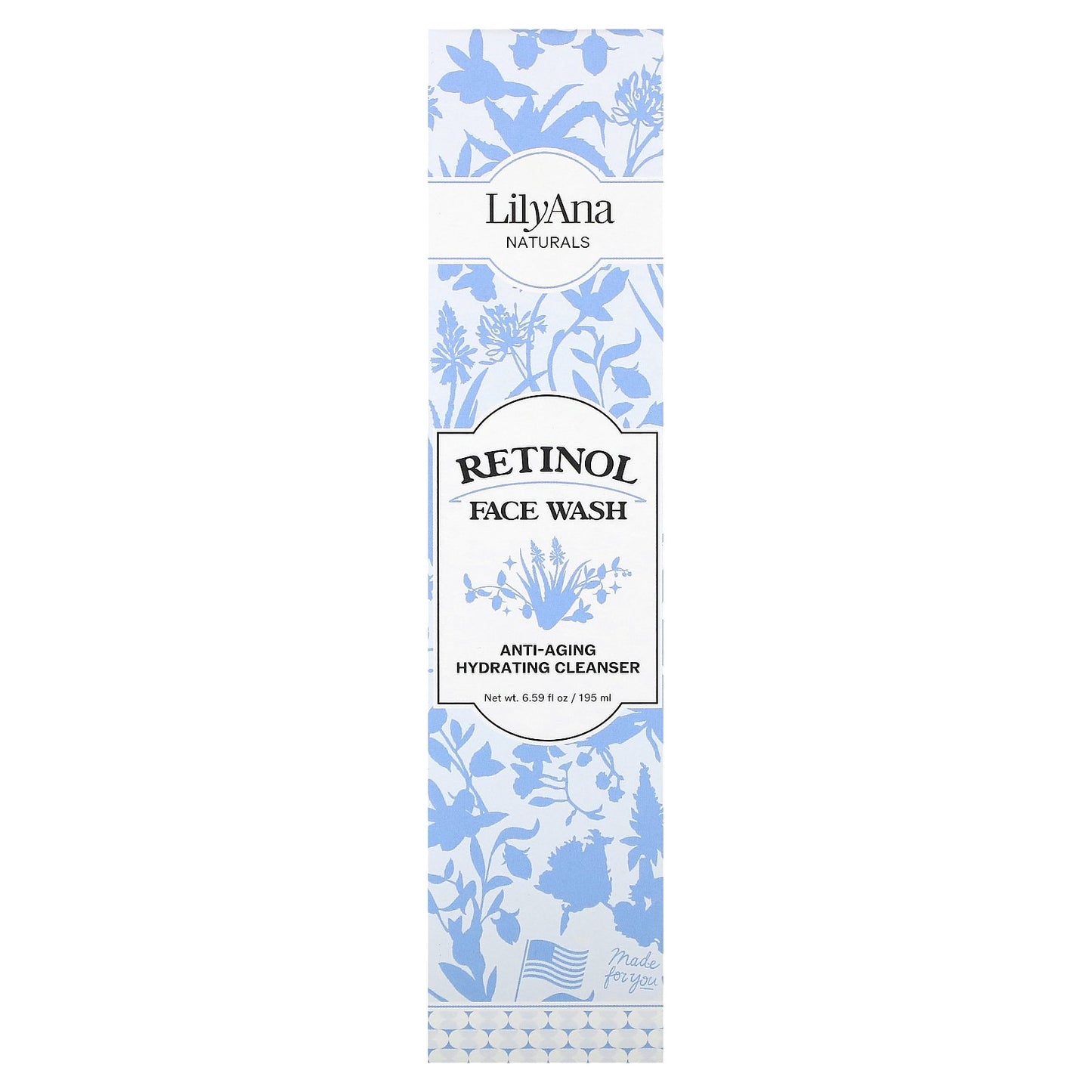 Lilyana Naturals, Retinol Face Wash, 6.59 fl oz (195 ml)