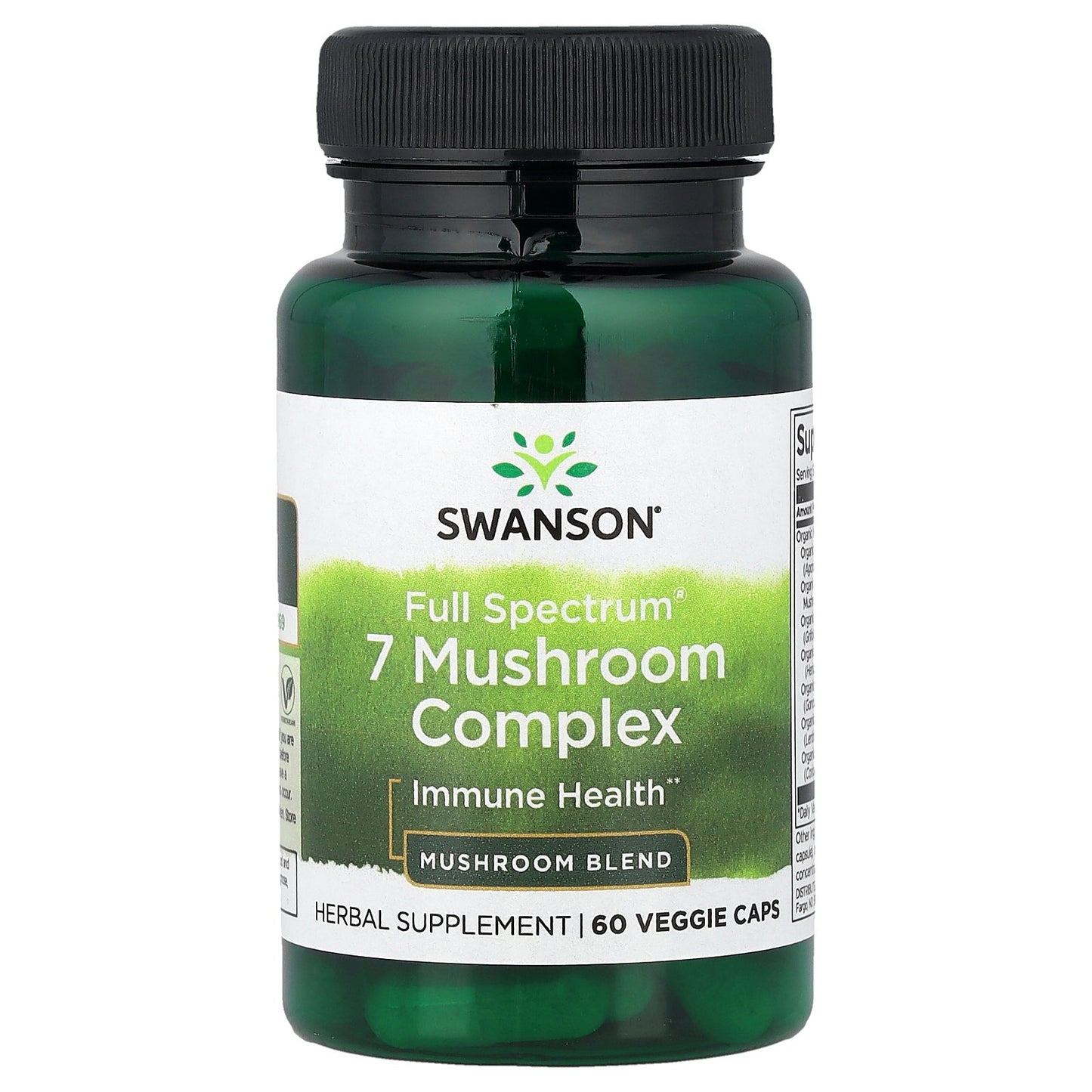 Swanson, Full Spectrum® 7 Mushroom Complex, 60 Veggie Caps