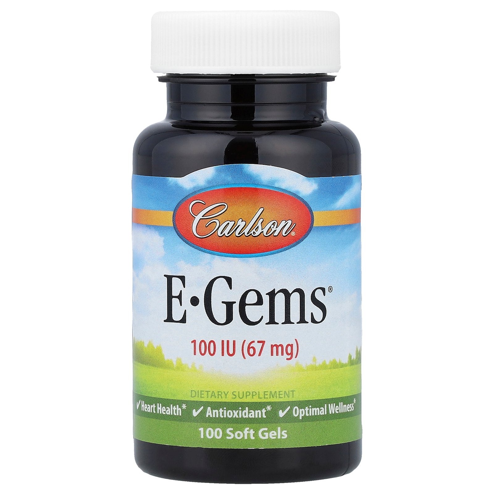 Carlson, E-Gems®, 67 mg (100 IU), 100 Soft Gels