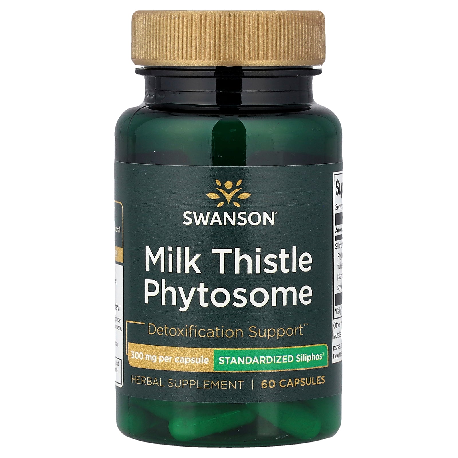 Swanson, Milk Thistle Phytosome, 300 mg , 60 Capsules
