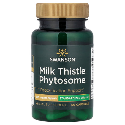 Swanson, Milk Thistle Phytosome, 300 mg , 60 Capsules