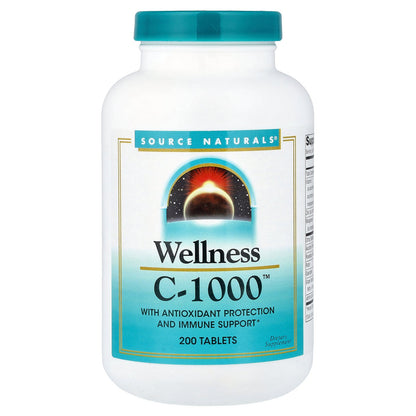 Source Naturals, Wellness C-1000™, 200 Tablets