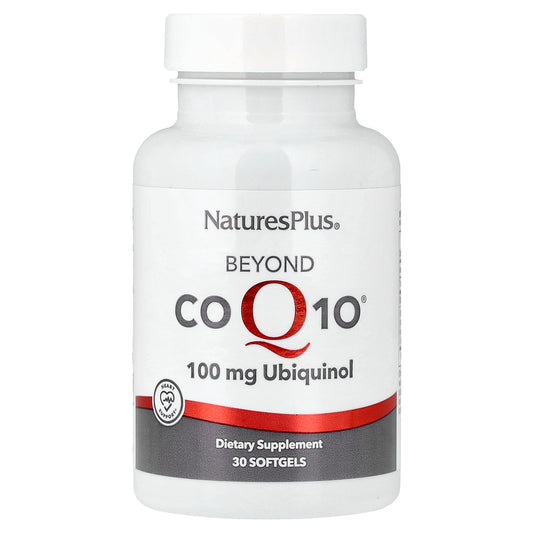 NaturesPlus, Beyond CoQ10® Ubiquinol, 100 mg, 30 Softgels