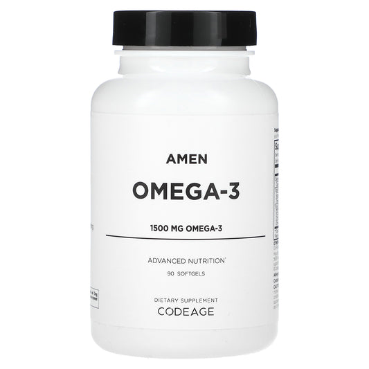 Codeage, Amen, Omega-3, 90 Softgels (750 mg per Soft Gel)