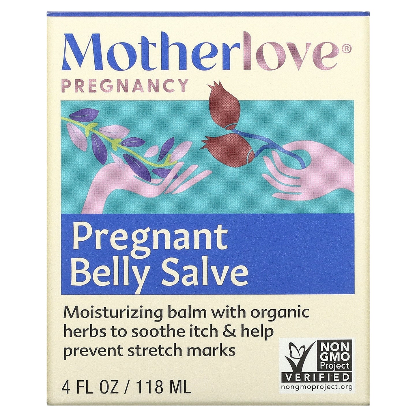 Motherlove, Pregnancy, Pregnant Belly Salve, 4 fl oz (118 ml)