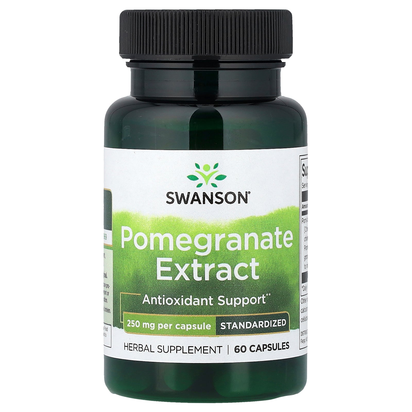Swanson, Pomegranate Extract, Standardized, 250 mg, 60 Capsules