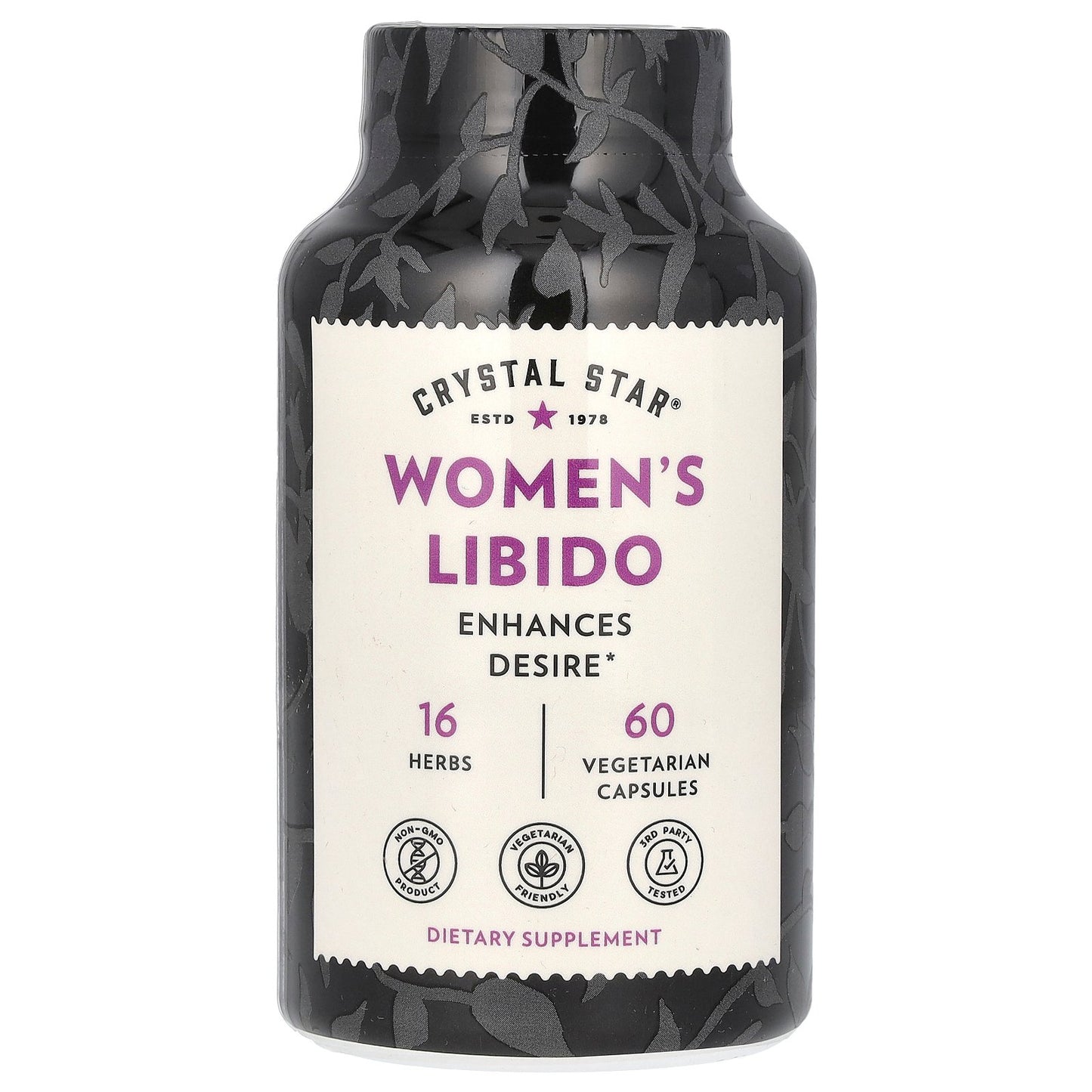 Crystal Star, Women's Libido, 60 Vegetarian Capsules