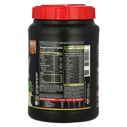 ALLMAX, ISOFLEX®, Pure Whey Protein Isolate, Pineapple Coconut, 2 lbs (907 g)