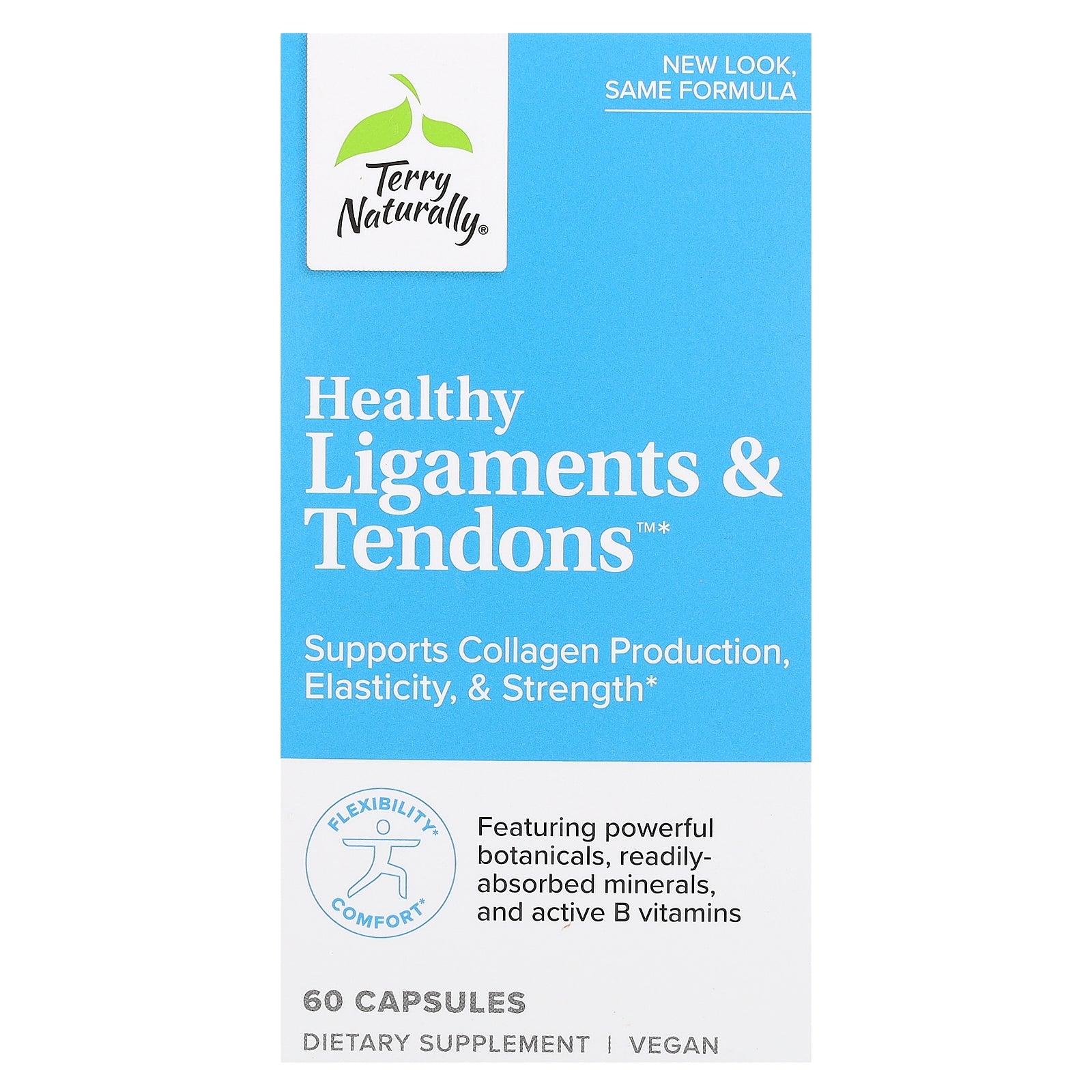 Terry Naturally, Healthy Ligaments & Tendons, 60 Capsules
