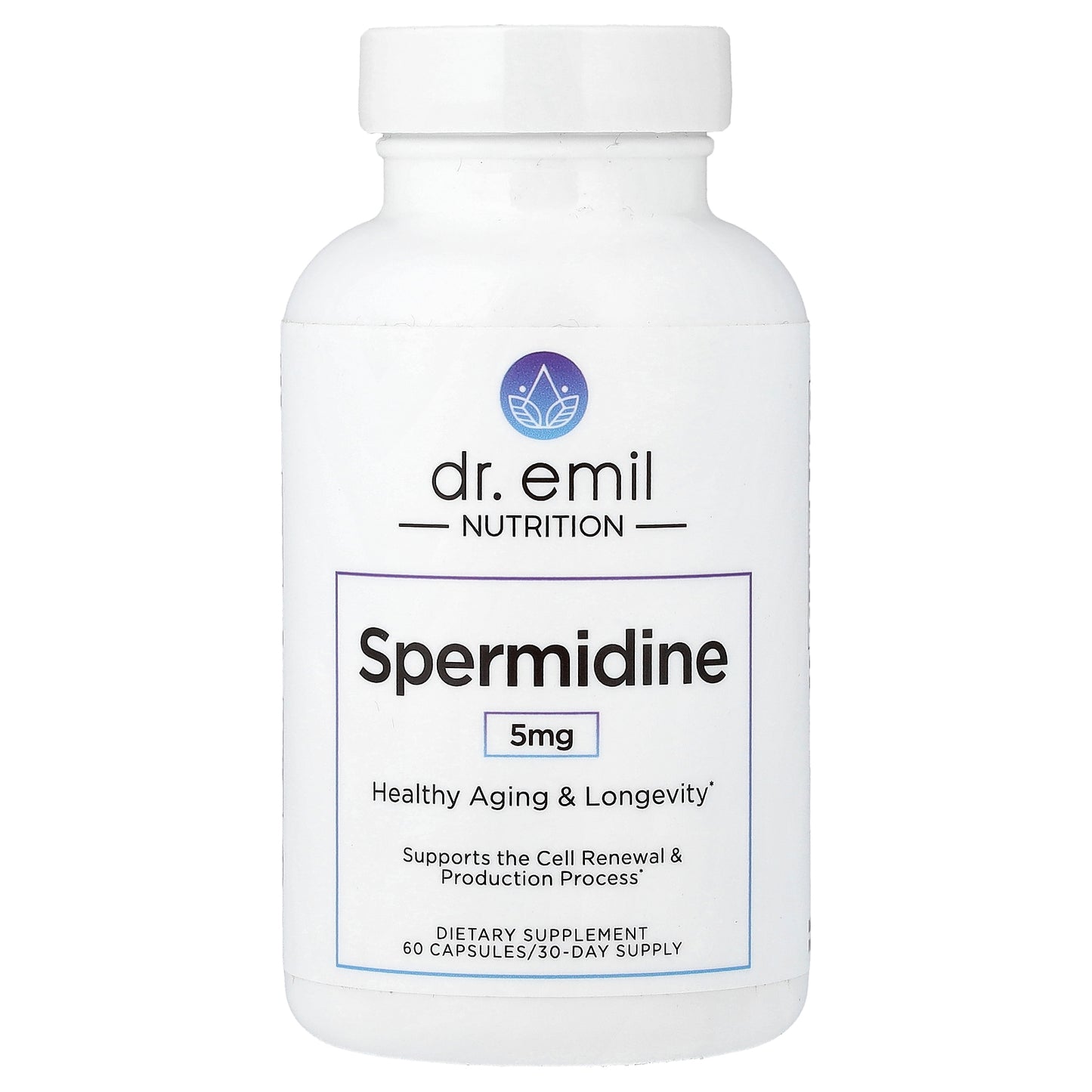 Dr. Emil Nutrition, Spermidine, 60 Capsules