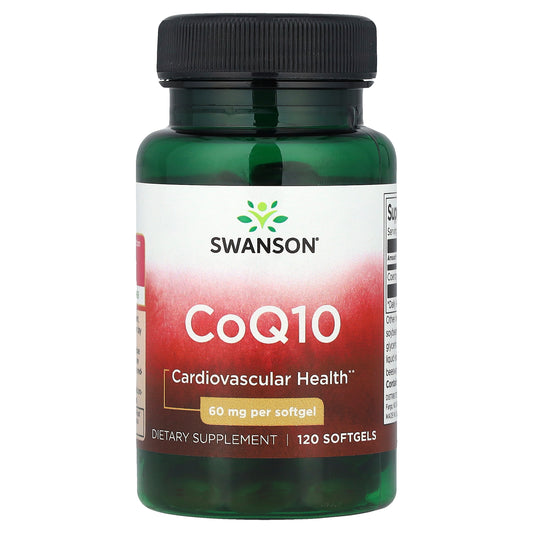 Swanson, CoQ10, 60 mg, 120 Softgels