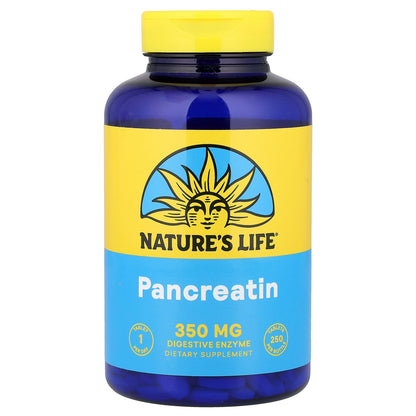 Nature's Life, Pancreatin, 250 Tablets