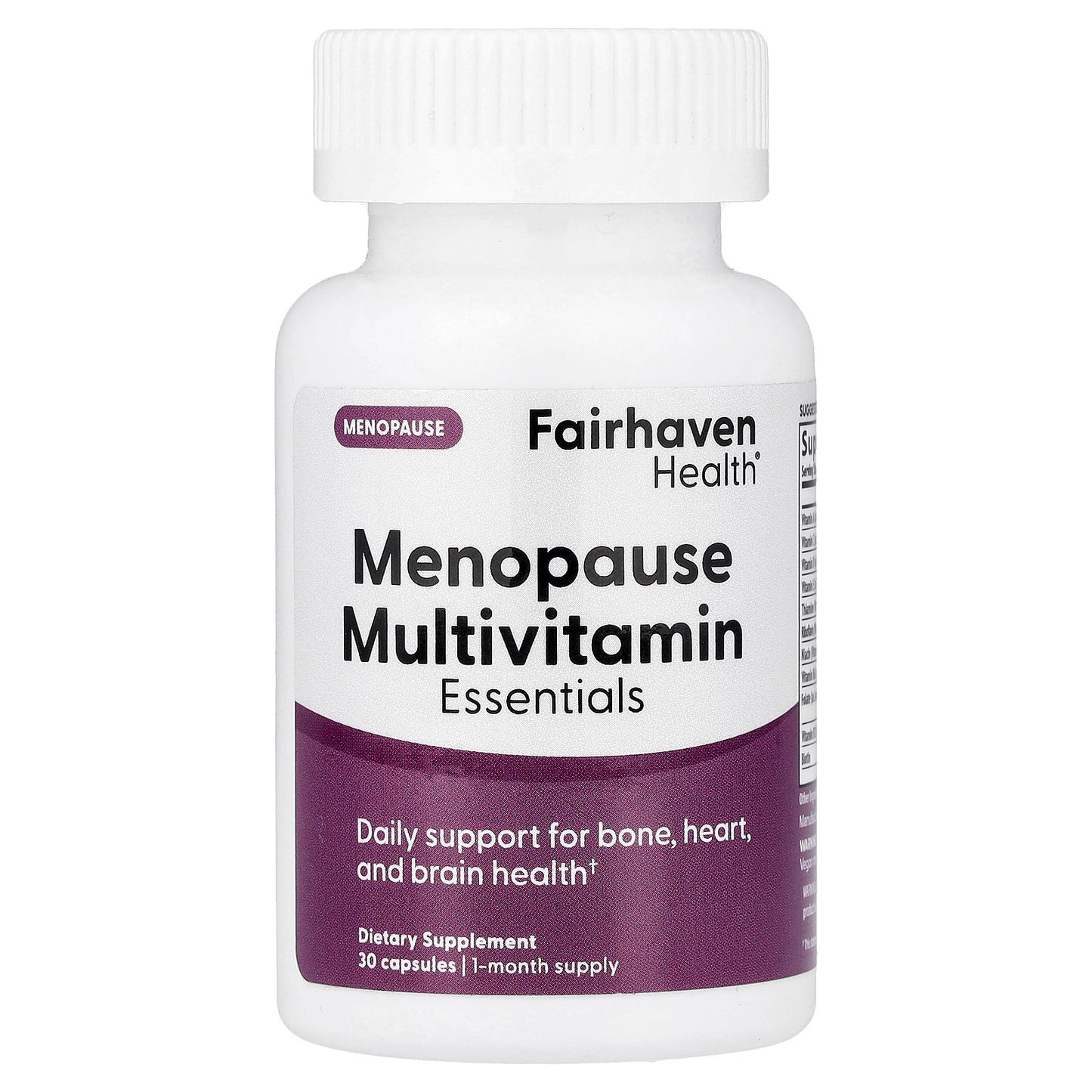 Fairhaven Health, Menopause Multivitamin Essentials , 30 Capsules