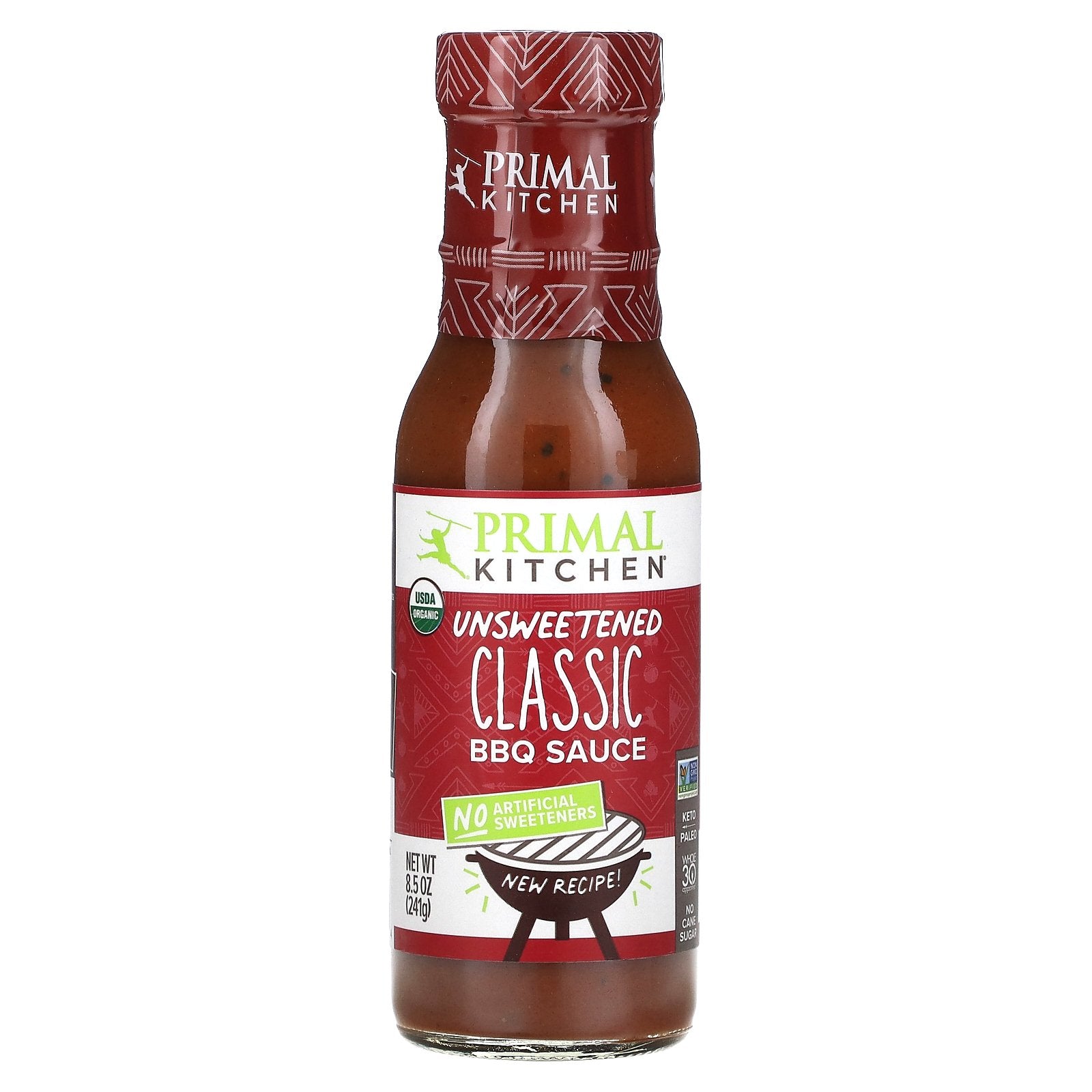 Primal Kitchen, Classic BBQ Sauce, Unsweetened,  8.5 oz (241 g)